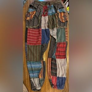 Rising International Patchwork Pants